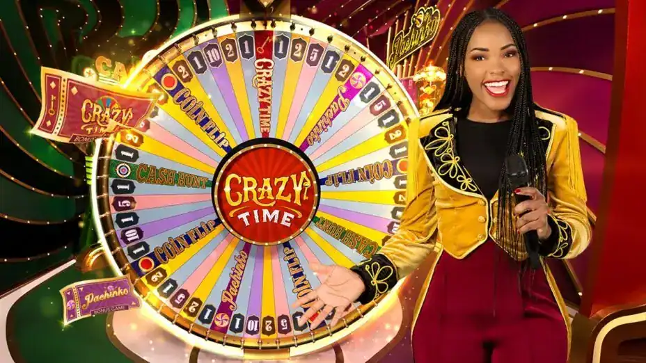 Crazy Time, jeu TV d'Evolution en direct Crazy Time, jeu TV d'Evolution en direct