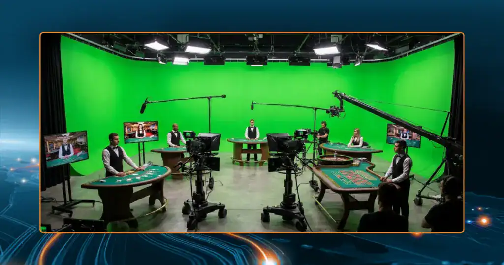 Studio de tournage de casino en direct en Suisse Studio de tournage de casino en direct en Suisse